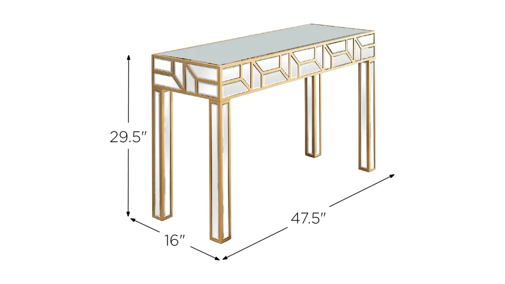 Cassandra Sofa Table Dimensions