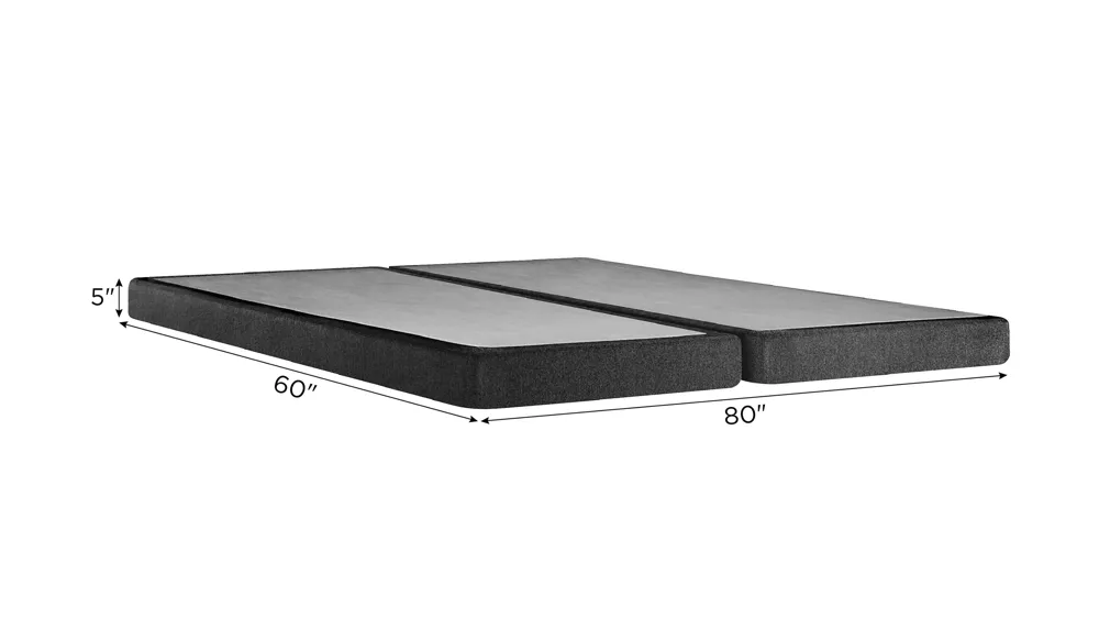 TEMPUR-Pedic ProAdapt 5" Box Spring Set Dimensions