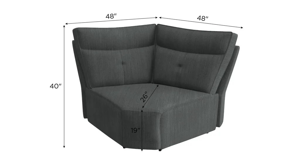 Graceland Corner Dimensions