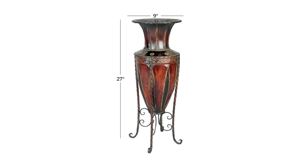 Ivy Collection Bilotto Vase Dimensions