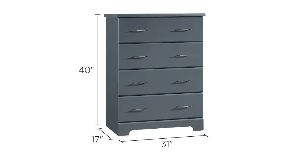 Brooks 4 Drawer Chest Dimensions