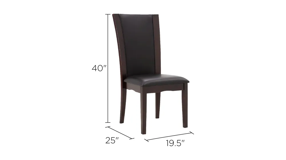 Venice Dining Chair Dimensions