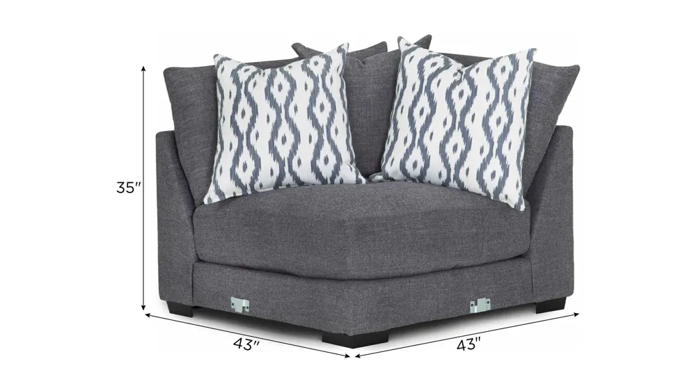 Carter Corner Seat Dimensions