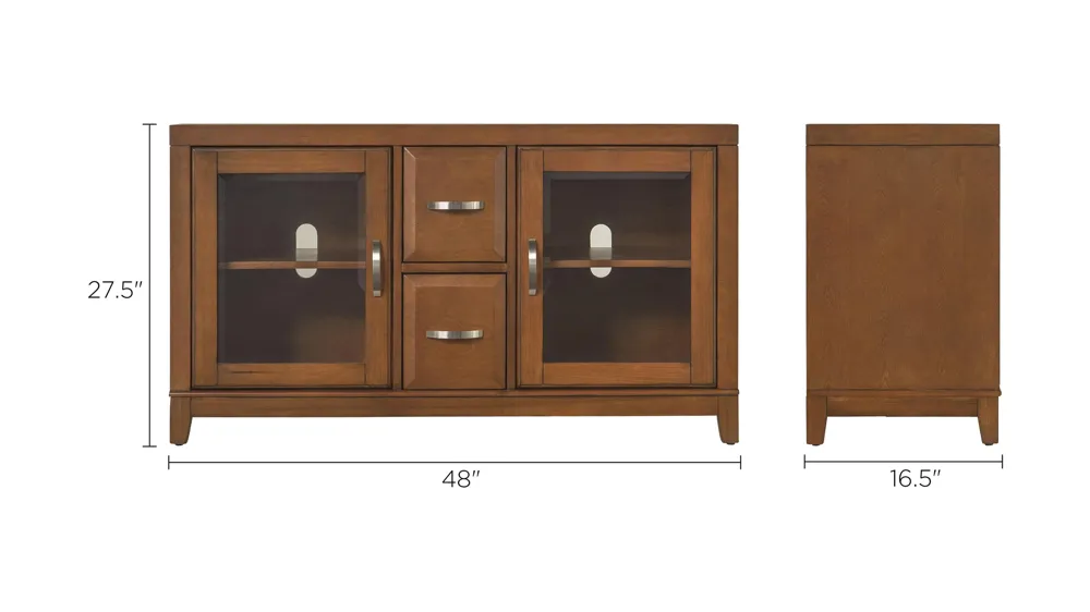 Granthom 48" TV Console Dimensions