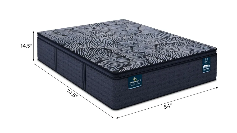 Serta Perfect Sleeper X Lexton Medium Pillow Top Mattress Dimensions