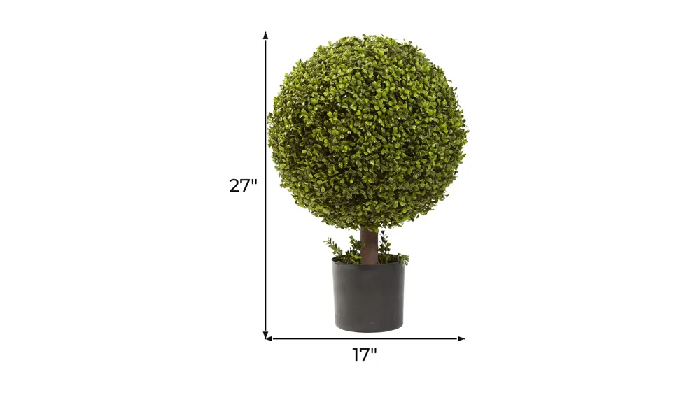 Boxwood Ball Artificial Topiary Dimensions