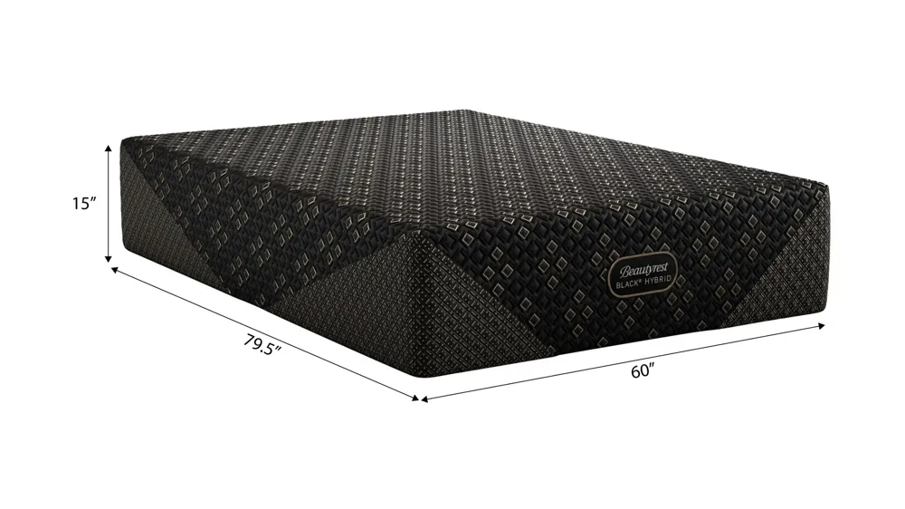 Beautyrest Black Hybrid  Series Four XCS Firm Mattress Dimensions