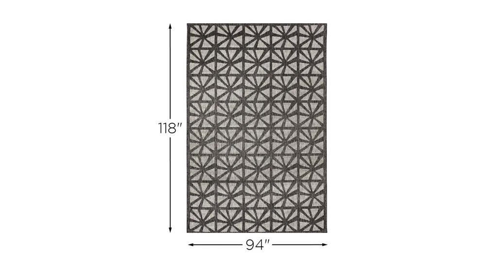 Carmel Tonga Tile Indoor/Outdoor Rug Dimensions
