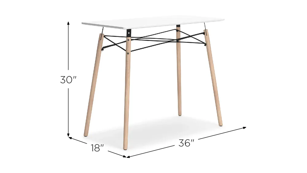 Jaspeni Home Office Desk Dimensions