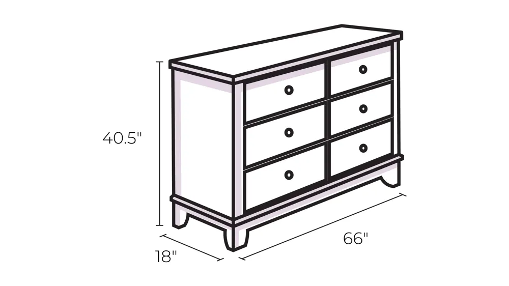 West End Dresser Dimensions