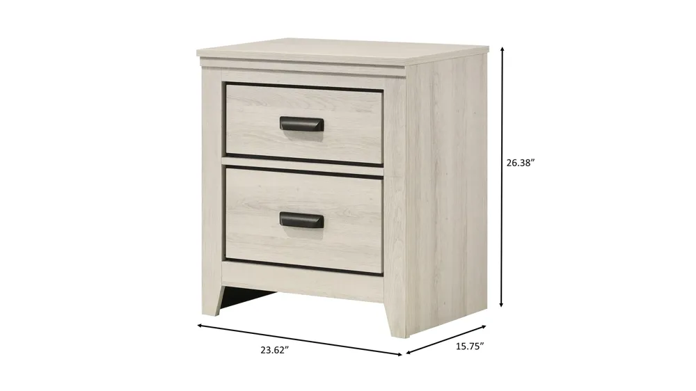 Carter Nightstand Dimensions