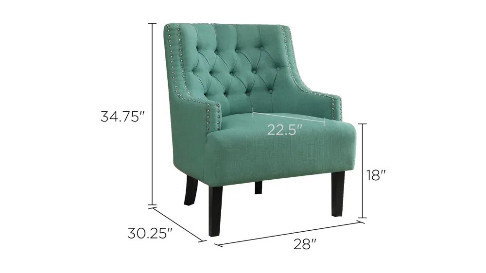 Aubrey Accent Chair Dimensions
