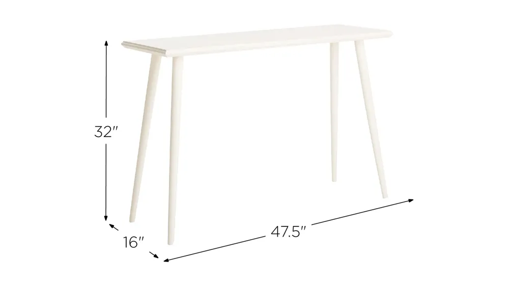 Werner Console Table Dimensions