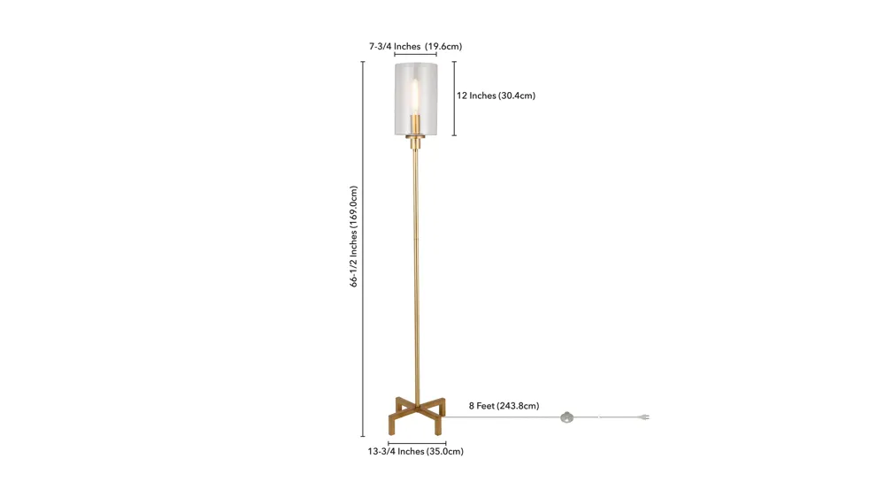 Sinta Floor Lamp Dimensions