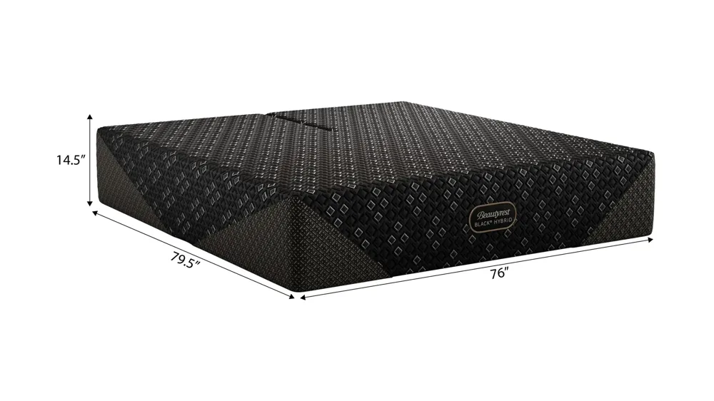 Beautyrest Black Hybrid  Series Three XCS Firm Mattress Dimensions
