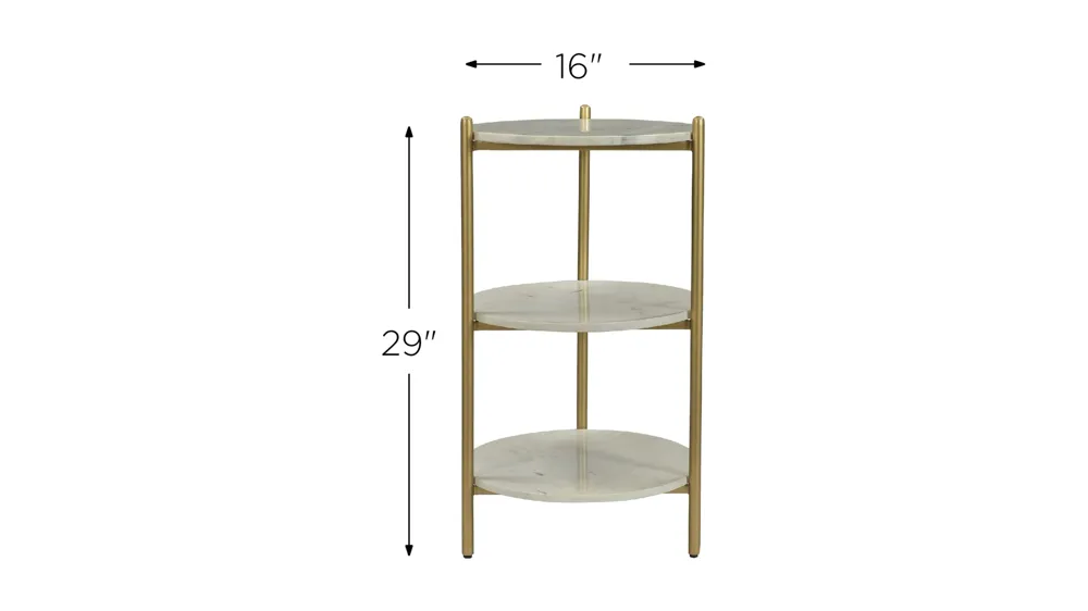 Norman Accent Table Dimensions