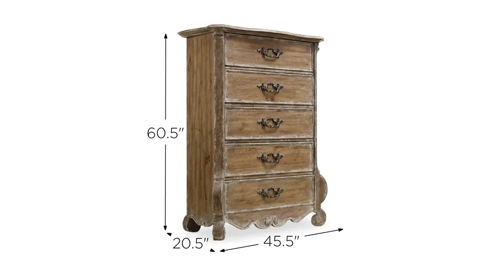 Chatelet Chest Dimensions