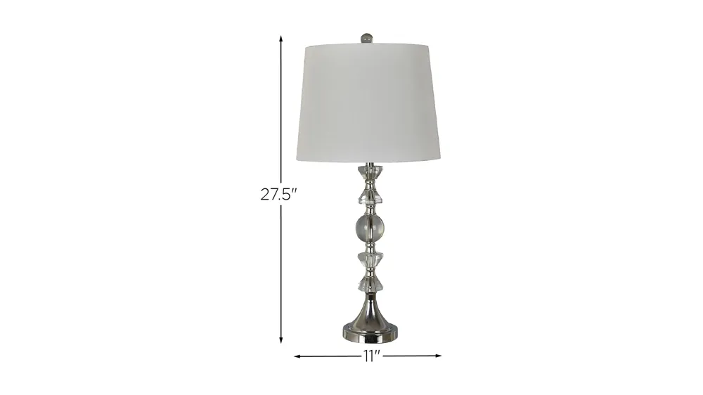 Peacekeepers Table Lamp Dimensions