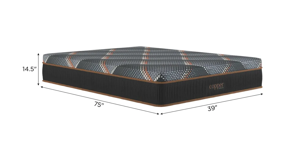 Copper by Spring Air Foam Firm Mattress Dimensions