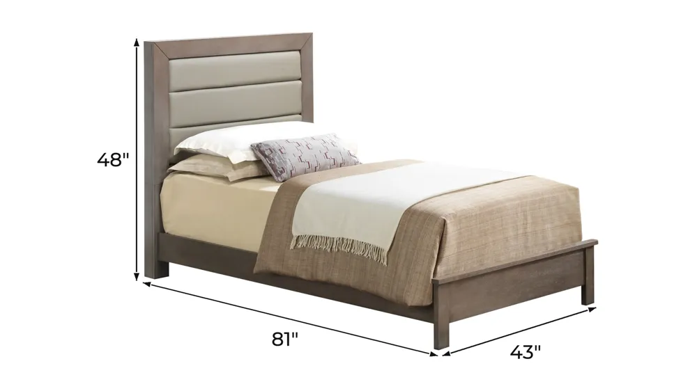 Burlington Upholstered Bed Dimensions