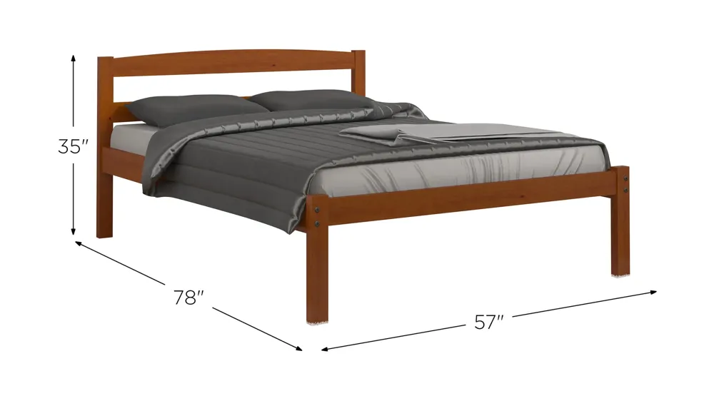 Econo Scandinavian Bed with Twin Trundle Dimensions