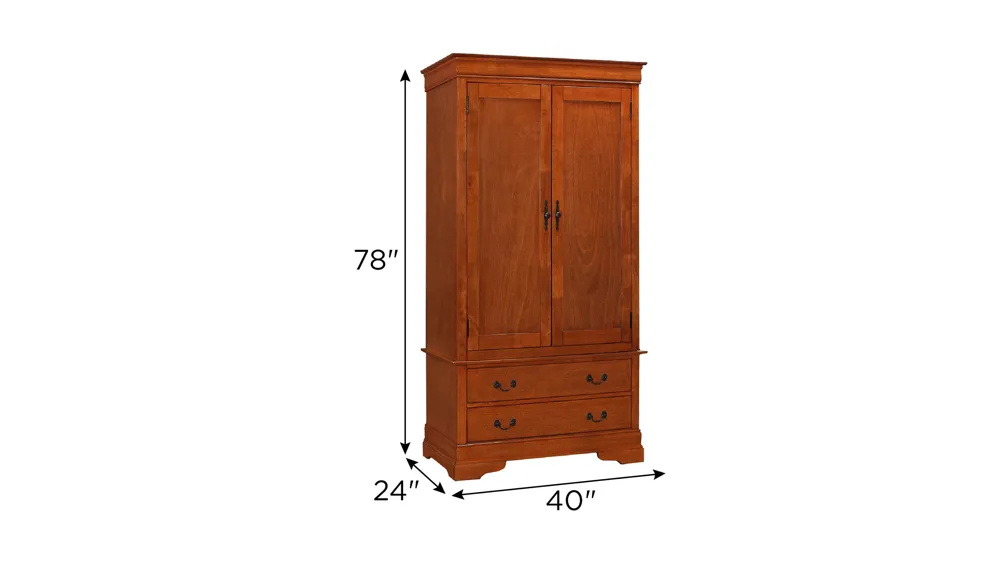 Rossie Armoire Dimensions