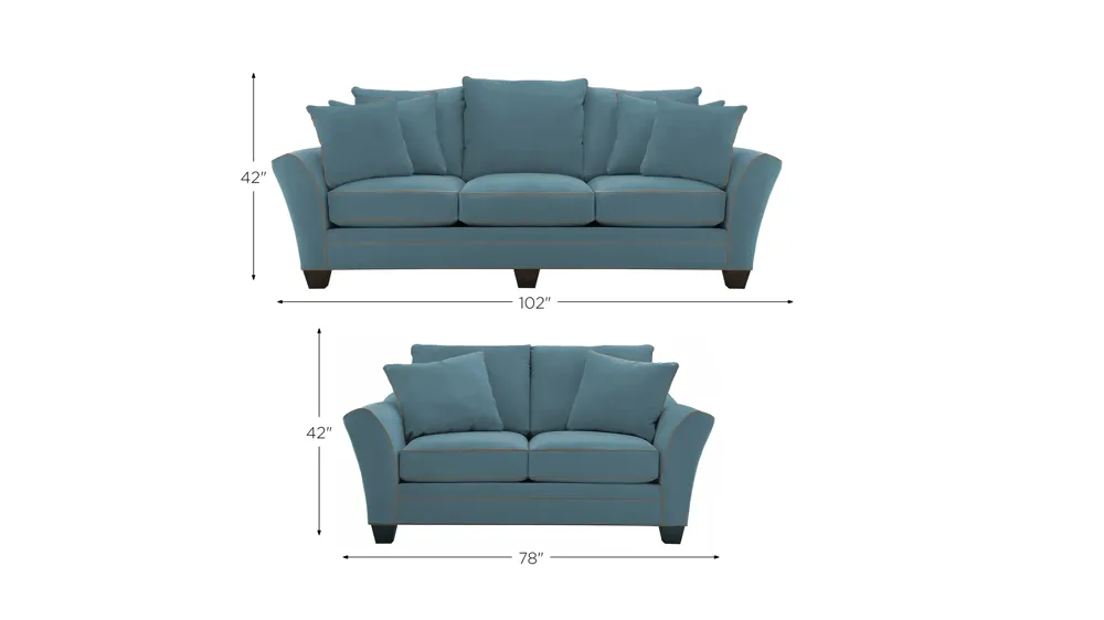 Briarwood Living Room Set Dimensions