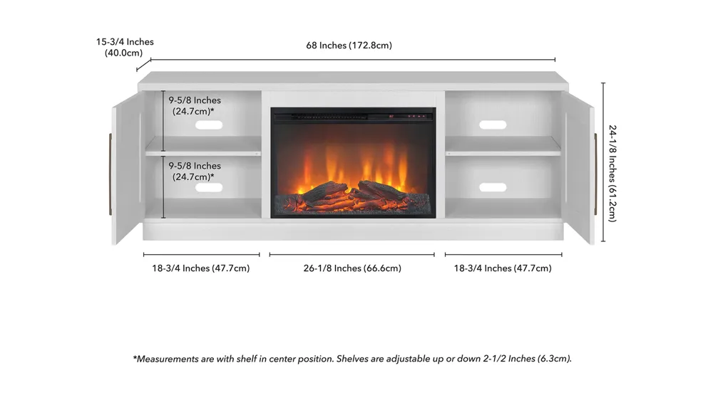 Tillman TV Stand Dimensions