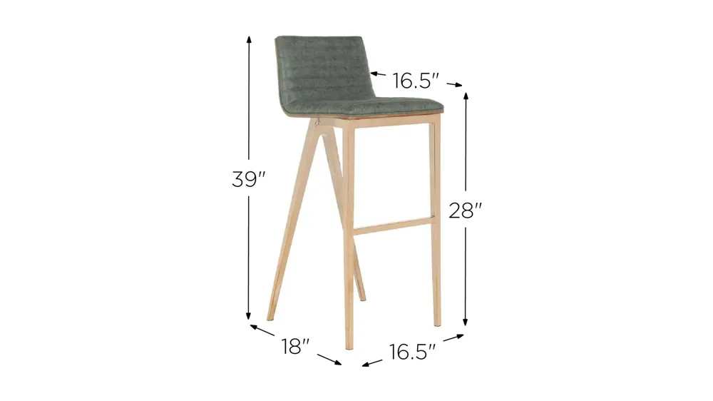 Boris Bar Stool Dimensions