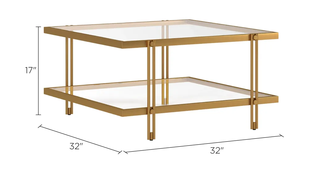 Driscoll Square Coffee Table Dimensions