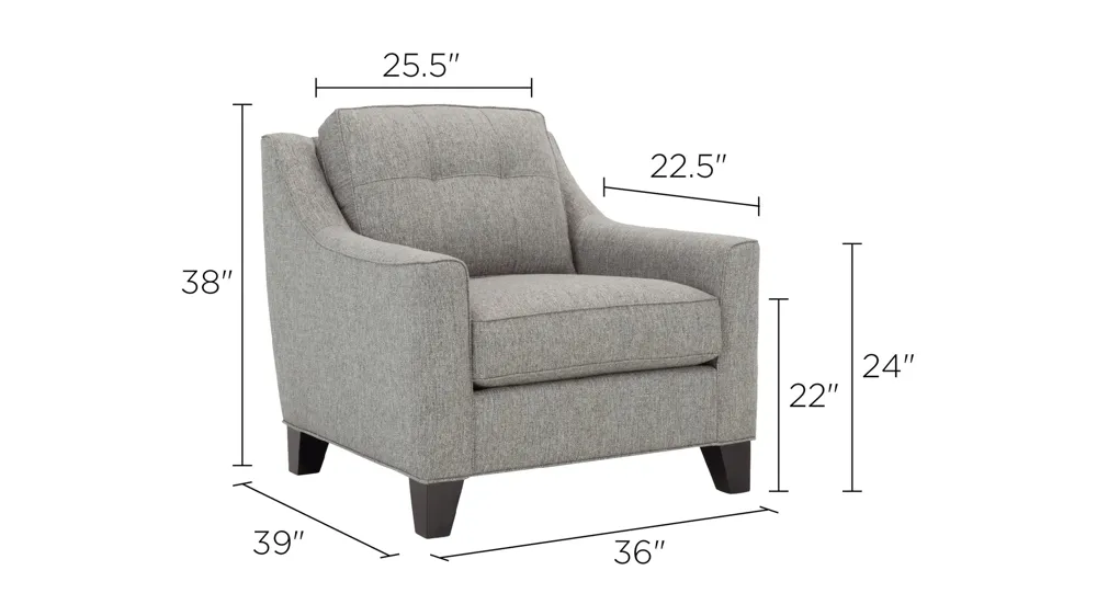 Carmine Chair Dimensions
