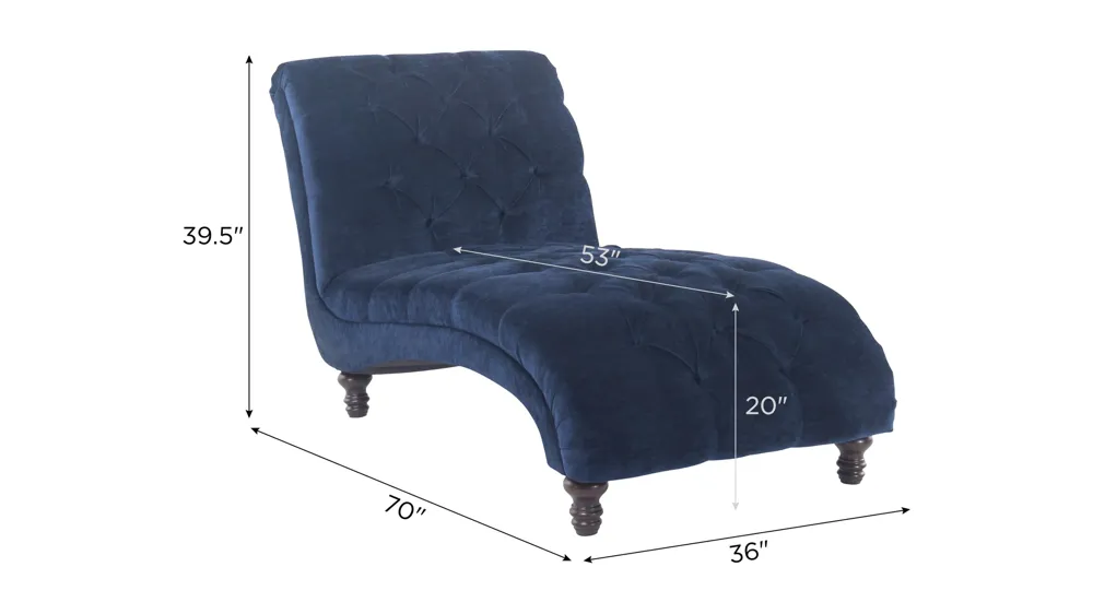 Lush Chaise Dimensions