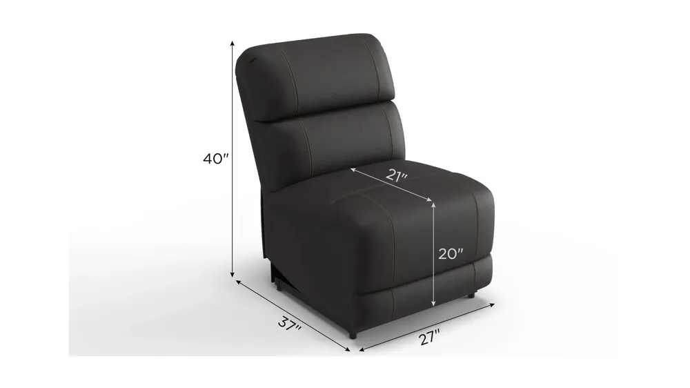 Kerridon  Armless Chair Dimensions