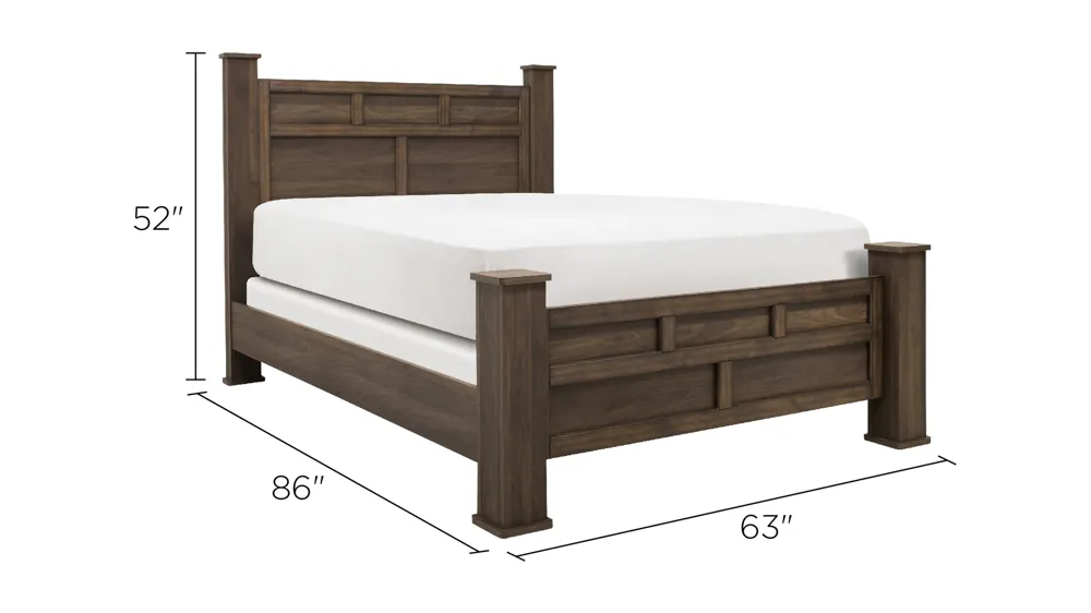 Exeter Bed Dimensions