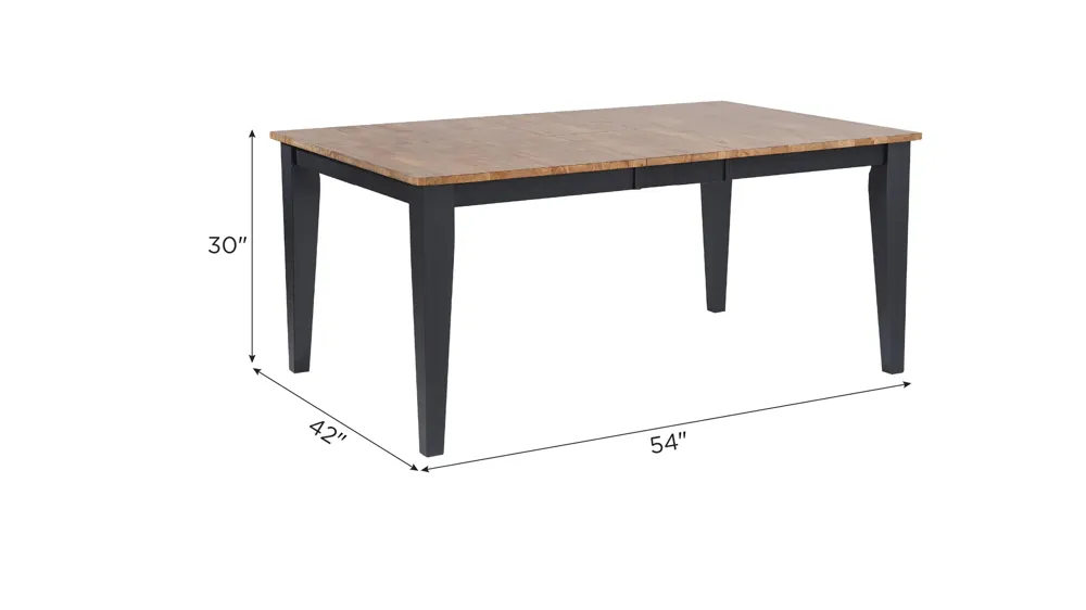 Autumn Winds Dining Table Dimensions