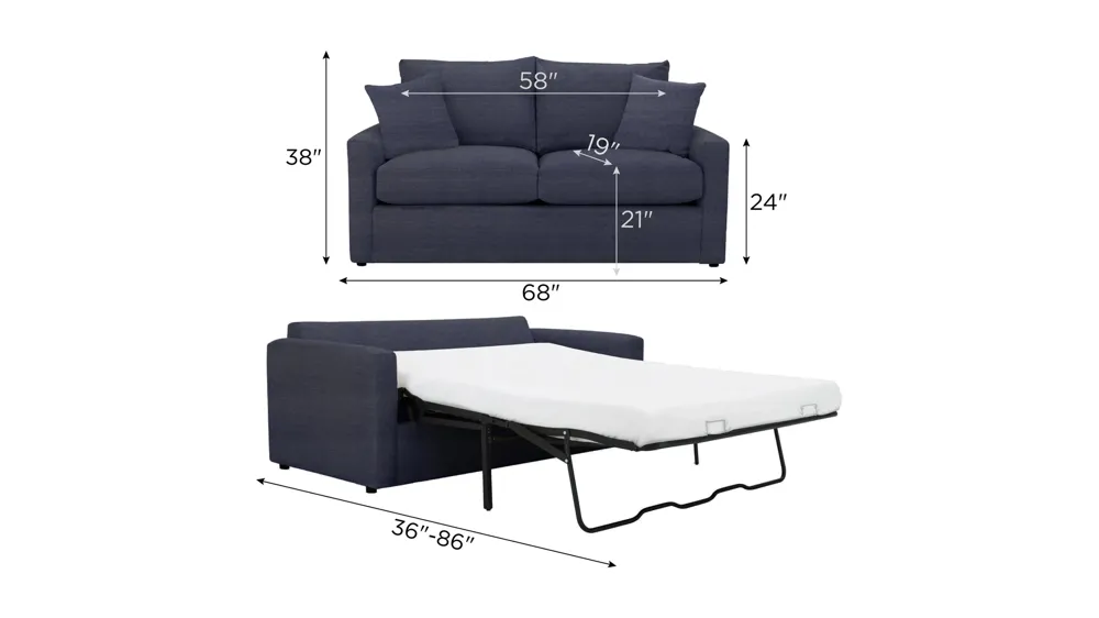 Penny Full Sleeper Dimensions
