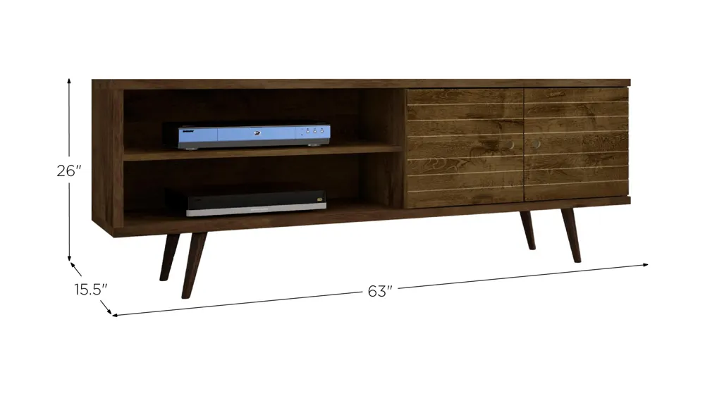 Liberty 63" TV Stand Dimensions