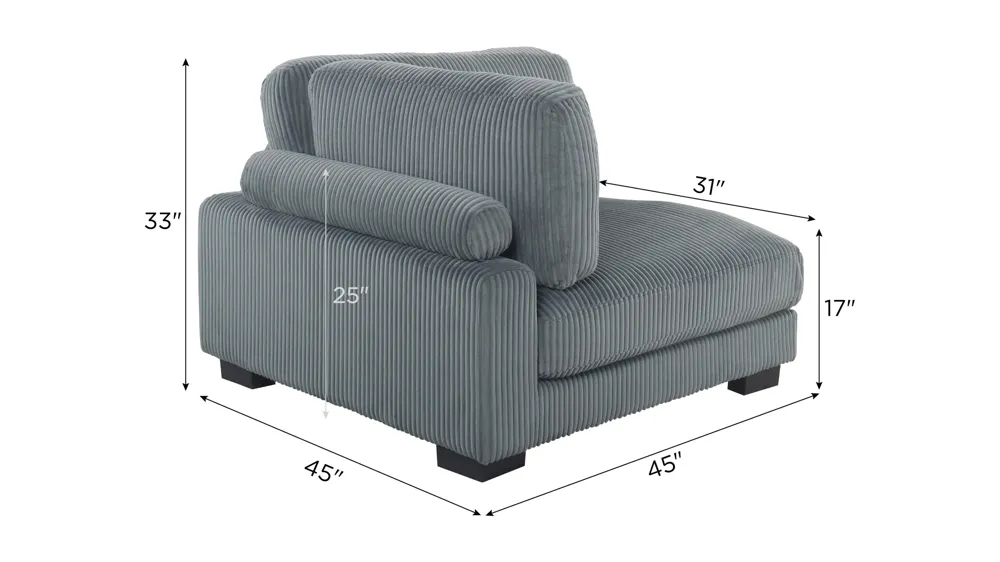 Maverick Corner Dimensions