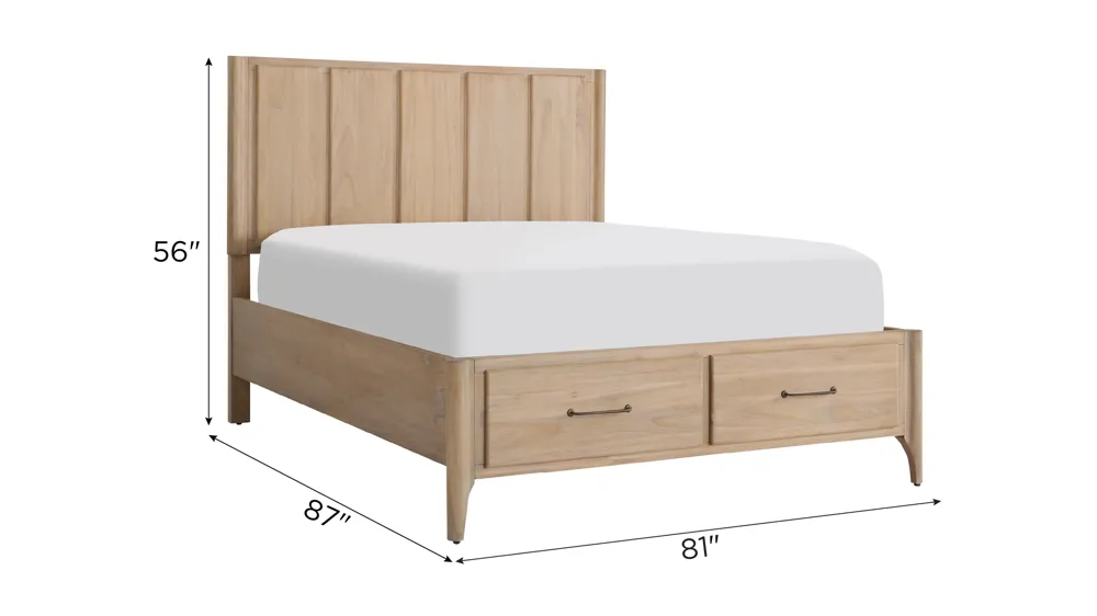 Savannah Storage Bed Dimensions