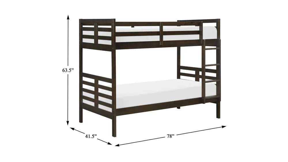 Jovie Bunk Bed Dimensions