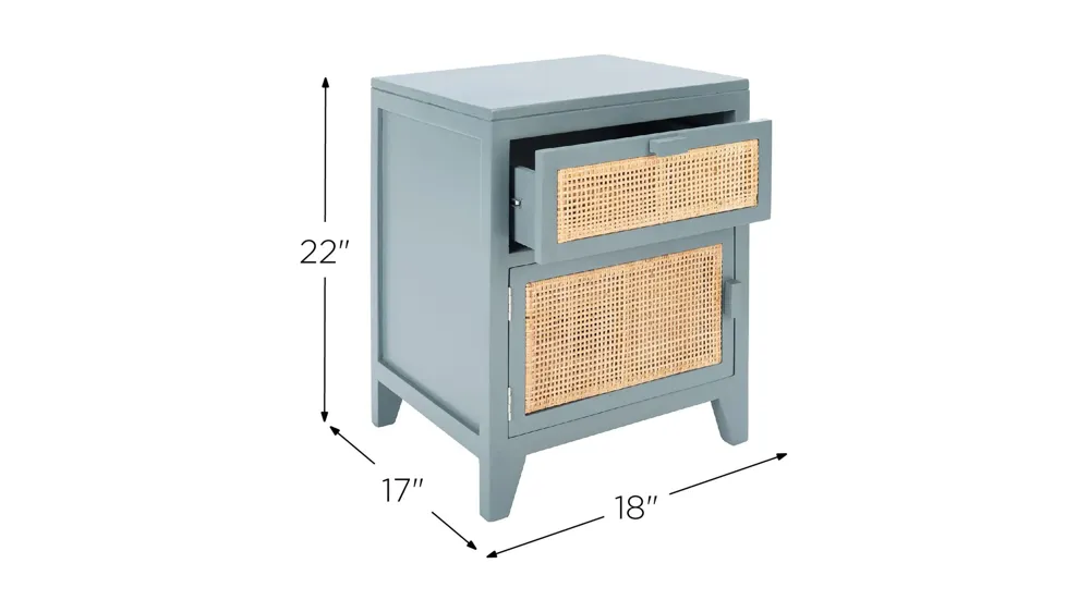 Zinnia Nightstand Dimensions