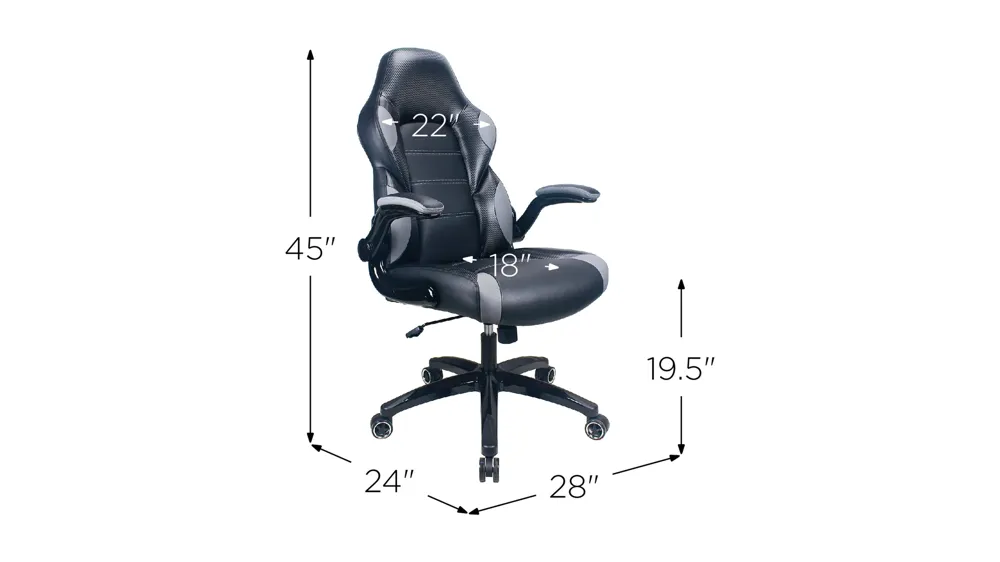 PLAYR Gaming Chair Dimensions