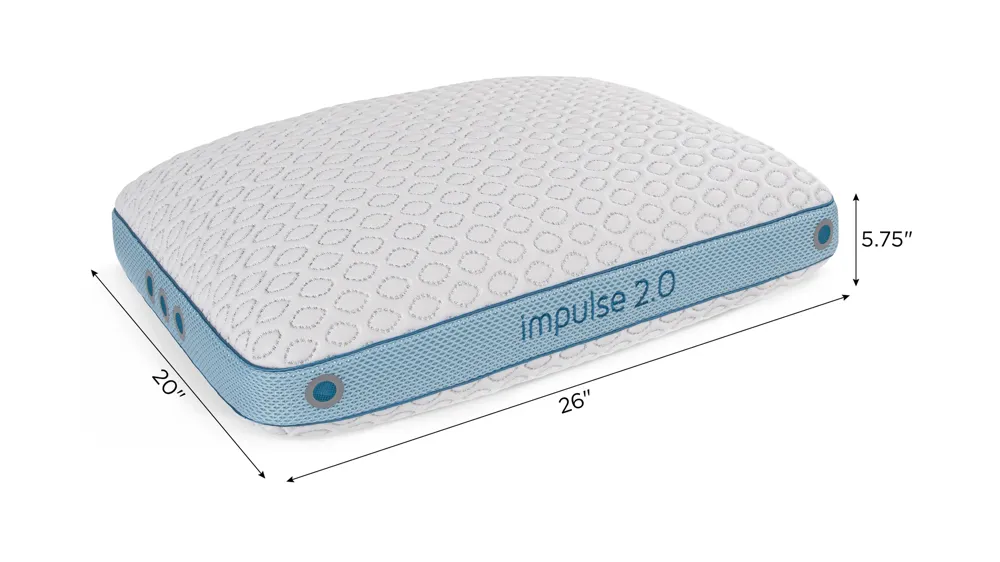 BEDGEAR Impulse Pillow Dimensions