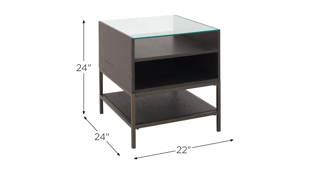 Faye End Table Dimensions