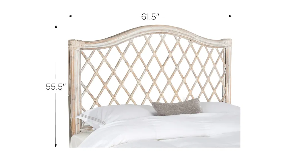 Gabrielle Mounted Headboard Dimensions