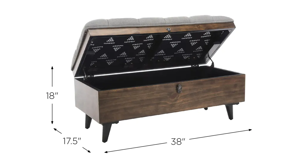 Paula Tufted Cocktail Ottoman Dimensions