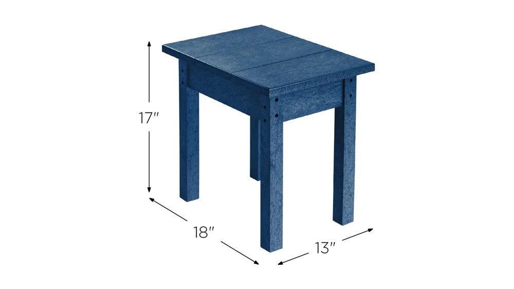 Generation Recycled Outdoor Side Table Dimensions