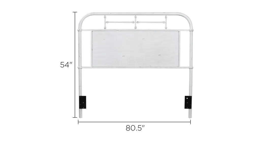 Vintage Series Metal Headboard Dimensions