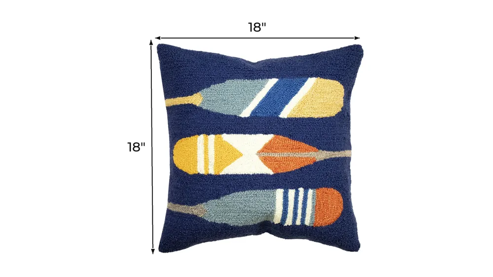 Liora Manne Frontporch Paddles Pillow Dimensions