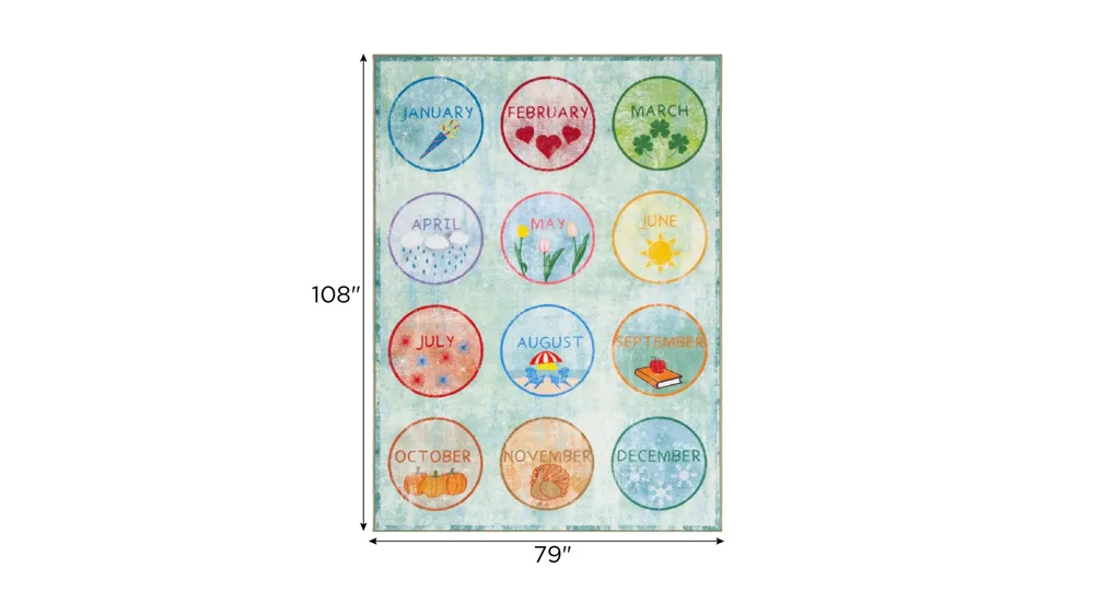 Deposit Kids' Playhouse Rug Dimensions